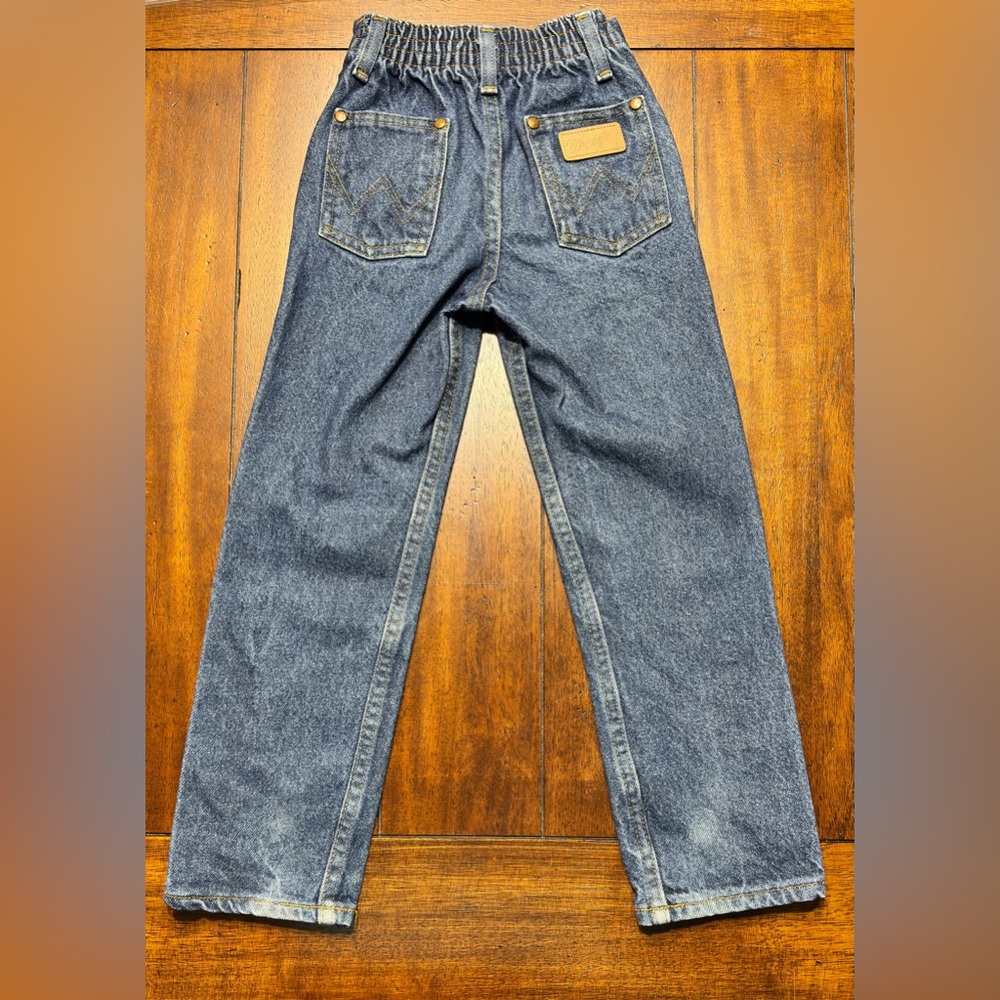 Wrangler Jeans Elastic Waistband, Snap Closure 4 Regular